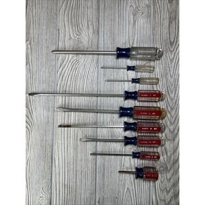 Craftsman Screwdriver Set Slotted Flat Head Philips 412 415 41584 41297 Tool USA